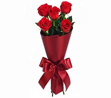 Букет 5 Красных роз Эдлесс Лав в Краснотуранске
