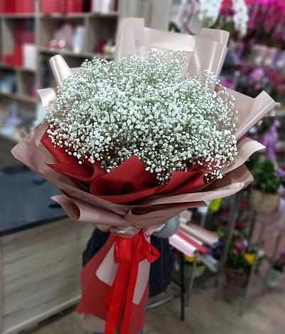 Букет цветов из: Гипсофила в Краснотуранске