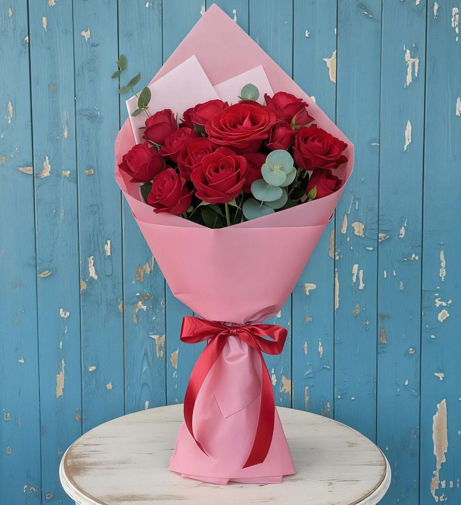 Букет цветов из: Розы в Краснотуранске