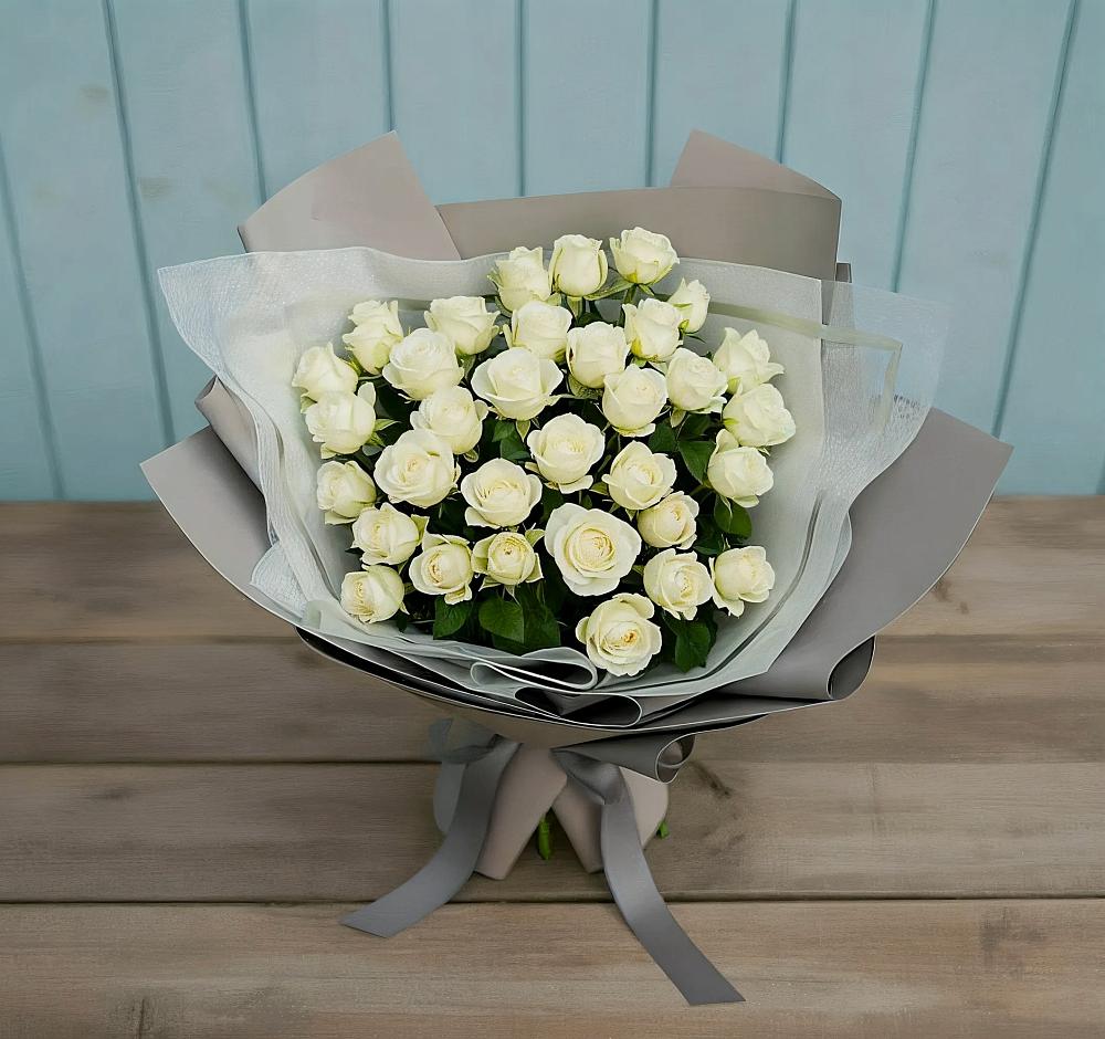 Букет Белоснежная нежность в Краснотуранске