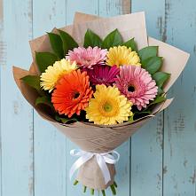 Букет цветов из:  Герберы в Краснотуранске