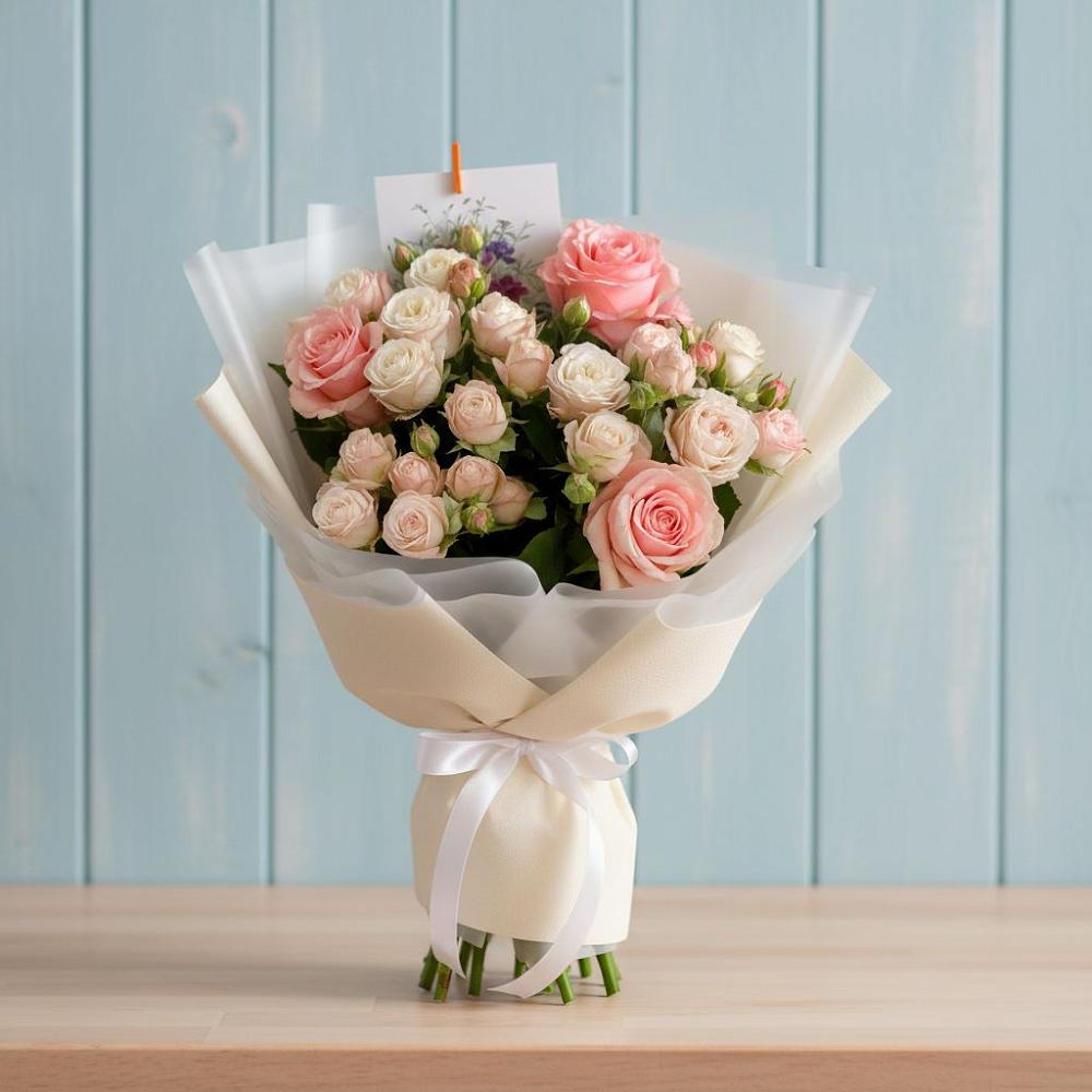 Букет цветов из: Розы в Краснотуранске