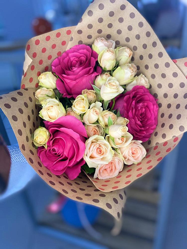 Букет цветов из: Розы в Краснотуранске