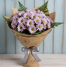 Букет цветов из:  Хризантемы в Краснотуранске