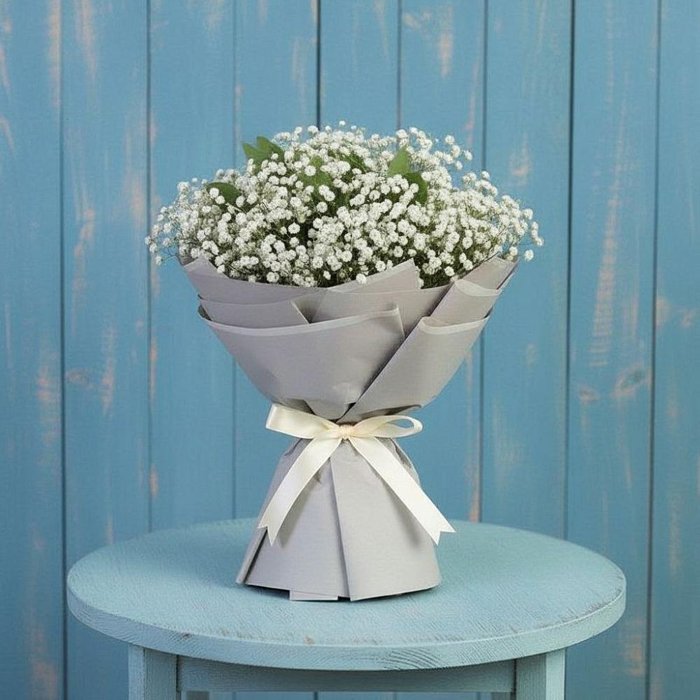 Букет цветов из: Гипсофила в Краснотуранске