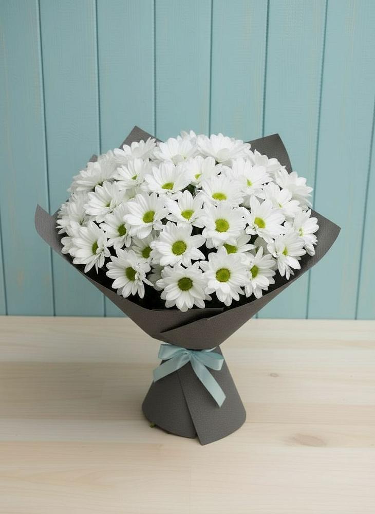 Букет цветов из: Хризантемы в Краснотуранске