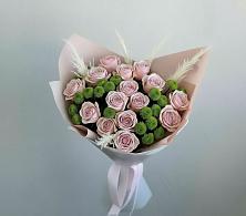 Букет цветов из:  Розы и Хризантемы в Краснотуранске