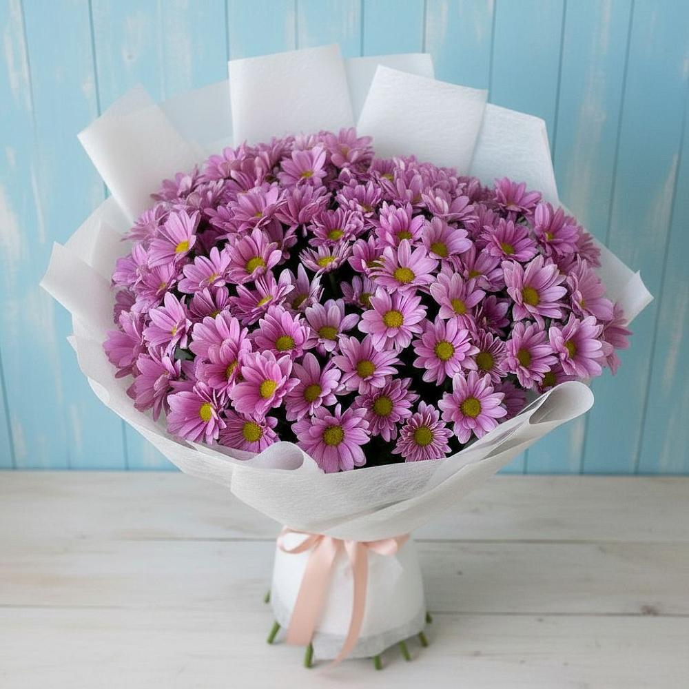 Букет цветов из: Хризантемы в Краснотуранске