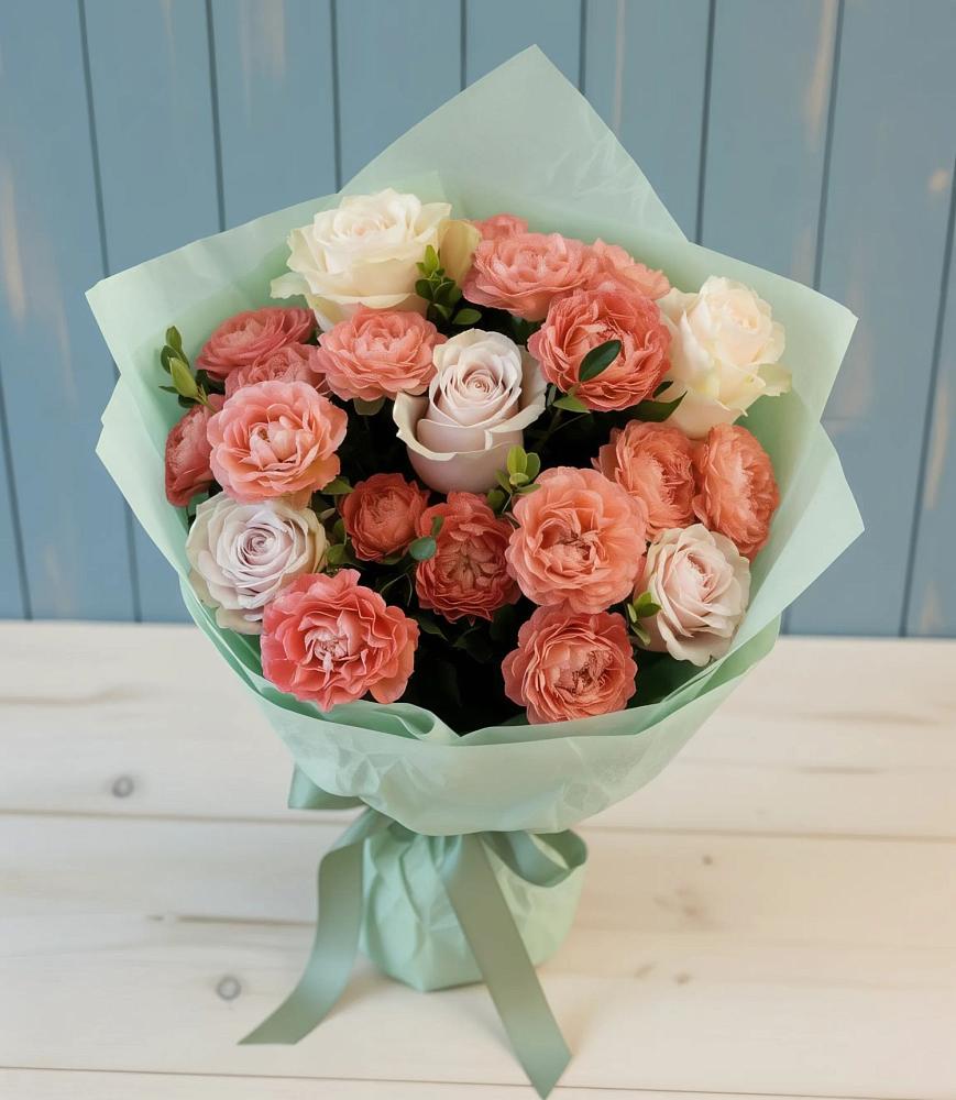 Букет цветов из: Розы в Краснотуранске