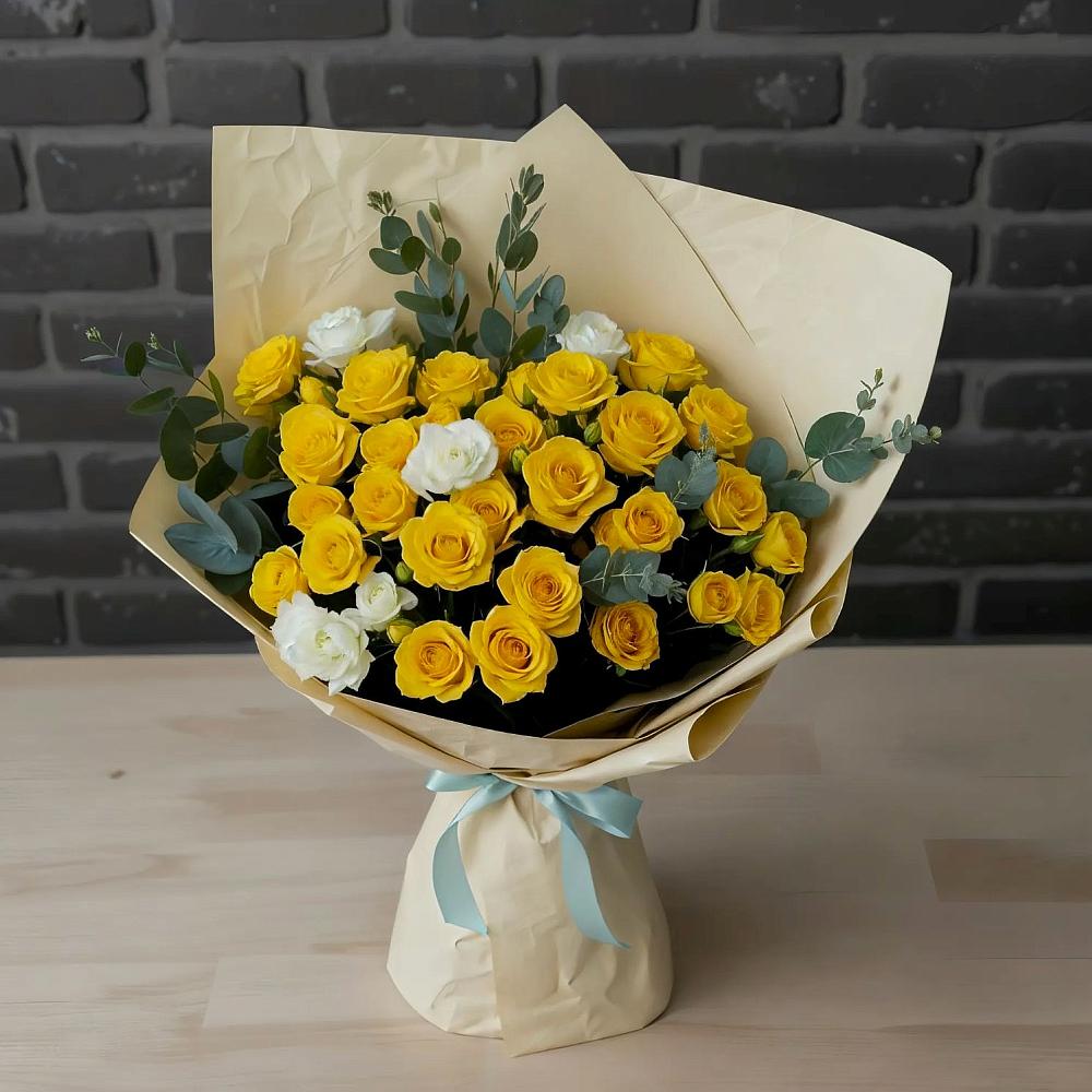 Букет цветов из: Розы в Краснотуранске