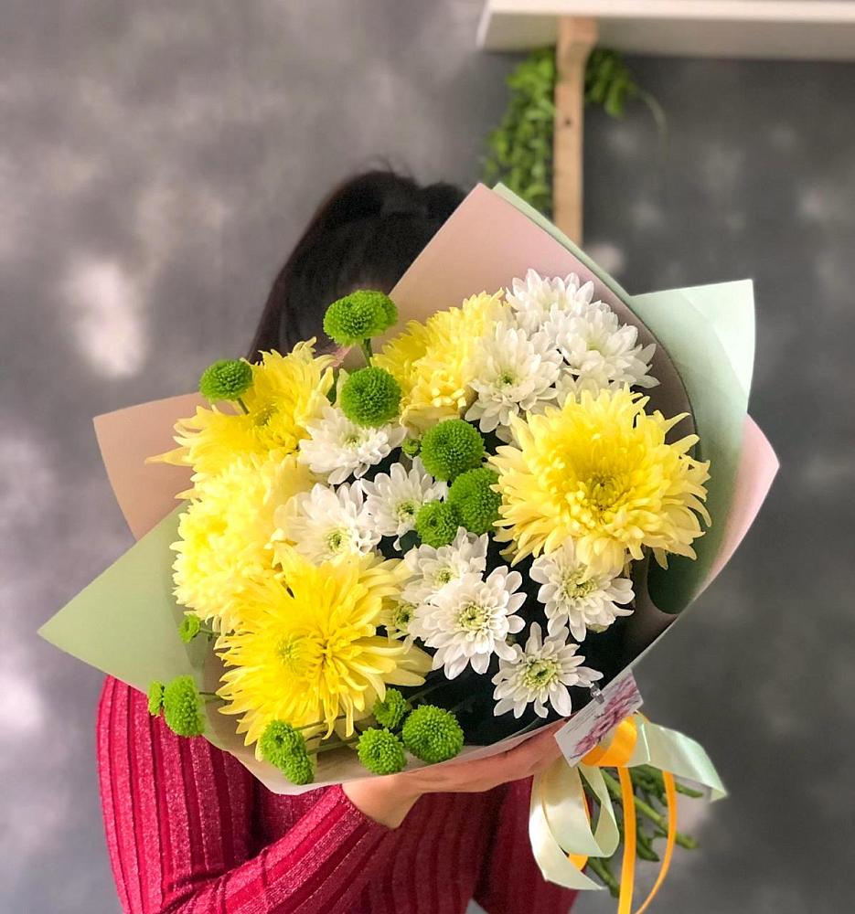 Букет цветов из: Хризантемы в Краснотуранске