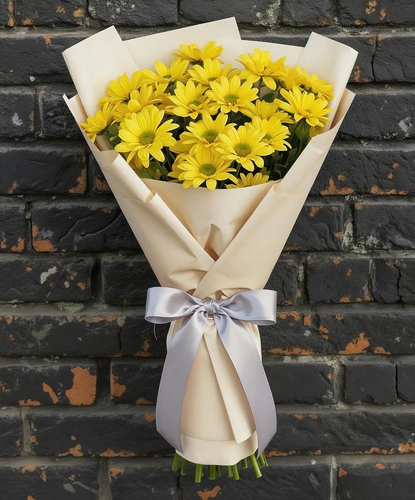 Букет цветов из: Хризантемы в Краснотуранске