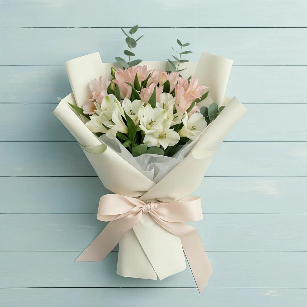 Букет цветов из: Альстромерии в Краснотуранске