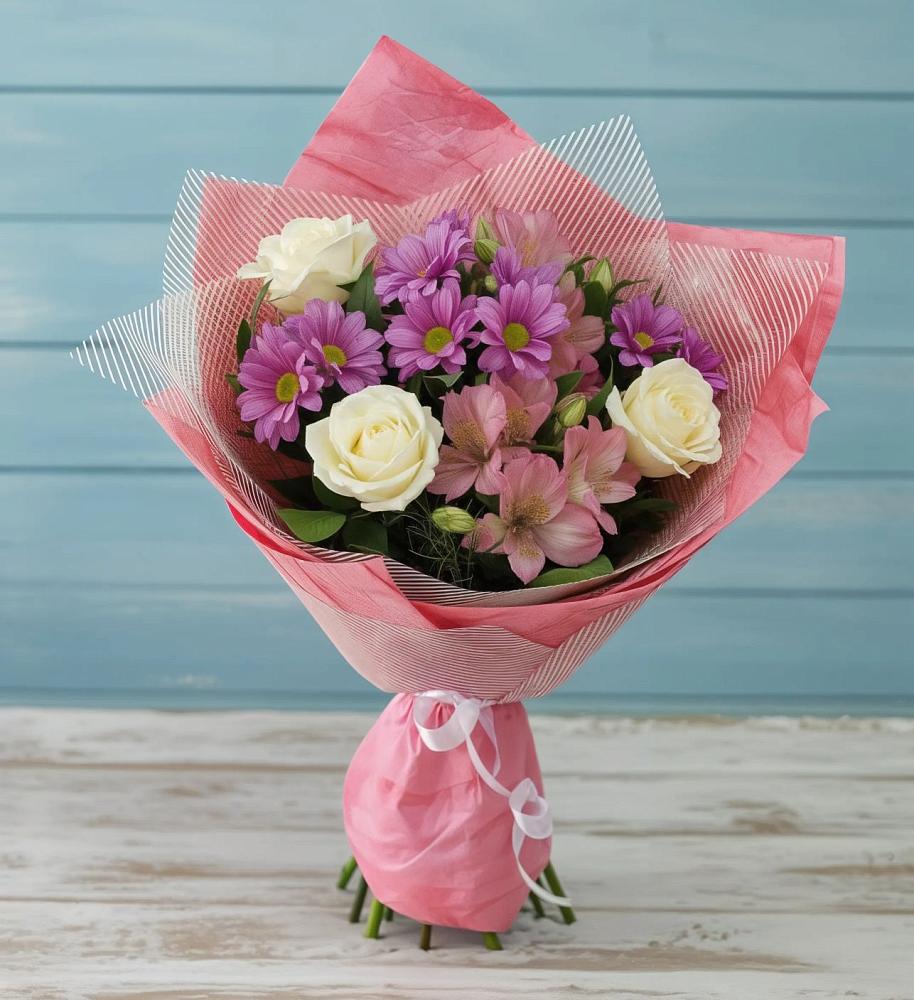 Букет цветов из: Герберы в Краснотуранске