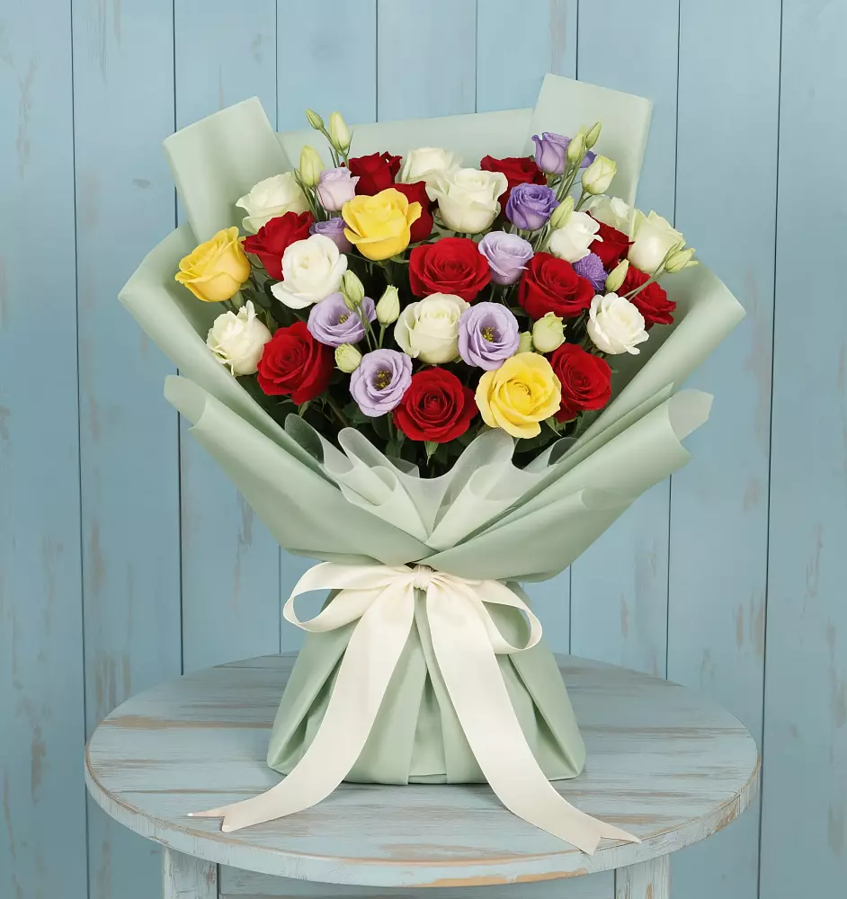 Букет цветов из: Розы в Краснотуранске