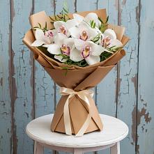 Букет цветов из:  Орхидеи и Розы #REPLACE_PRED# Краснотуранске